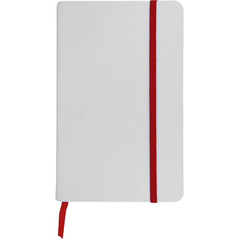 Libreta border roja frente