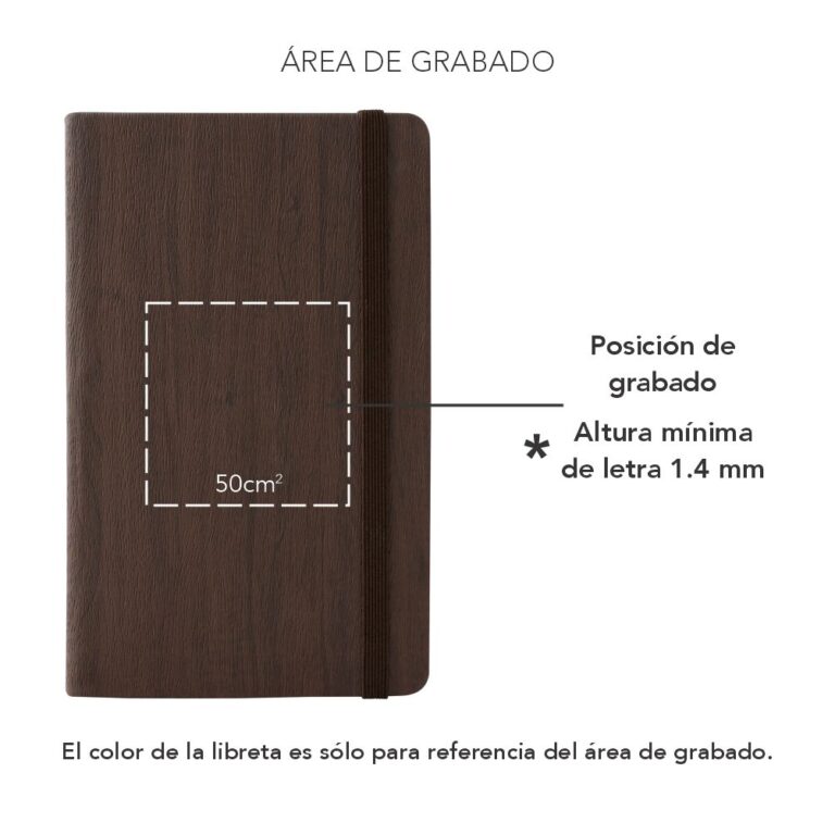 Libreta skin madera