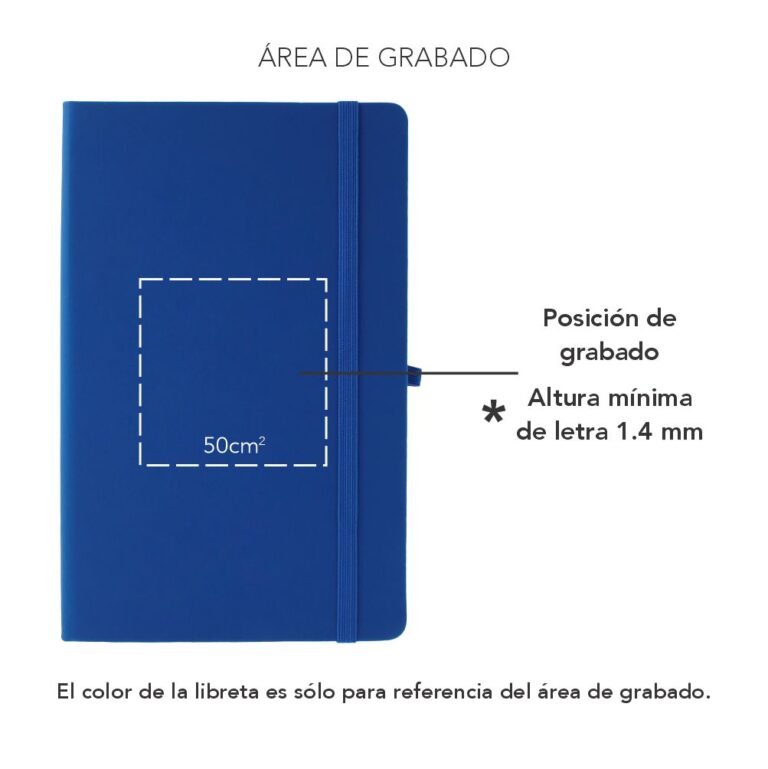 Libreta skin soft grabado