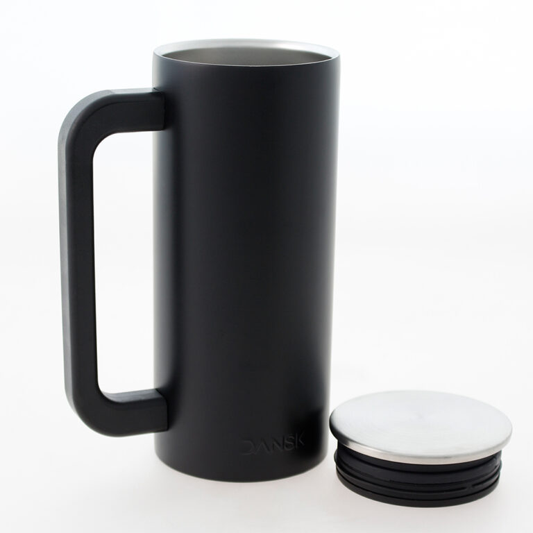 Termo Dansk Emporio Negro Destapado