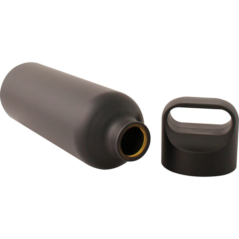 Vaso Pop Negro Acostado Destapado